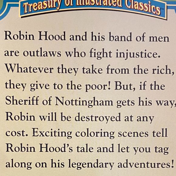 The Adventures of Robin Hood Giant Coloring Book - Picture 5 of 7